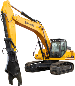 Гусеничный экскаватор LiuGong 939E с гидроножницами HYPER DYC-2000